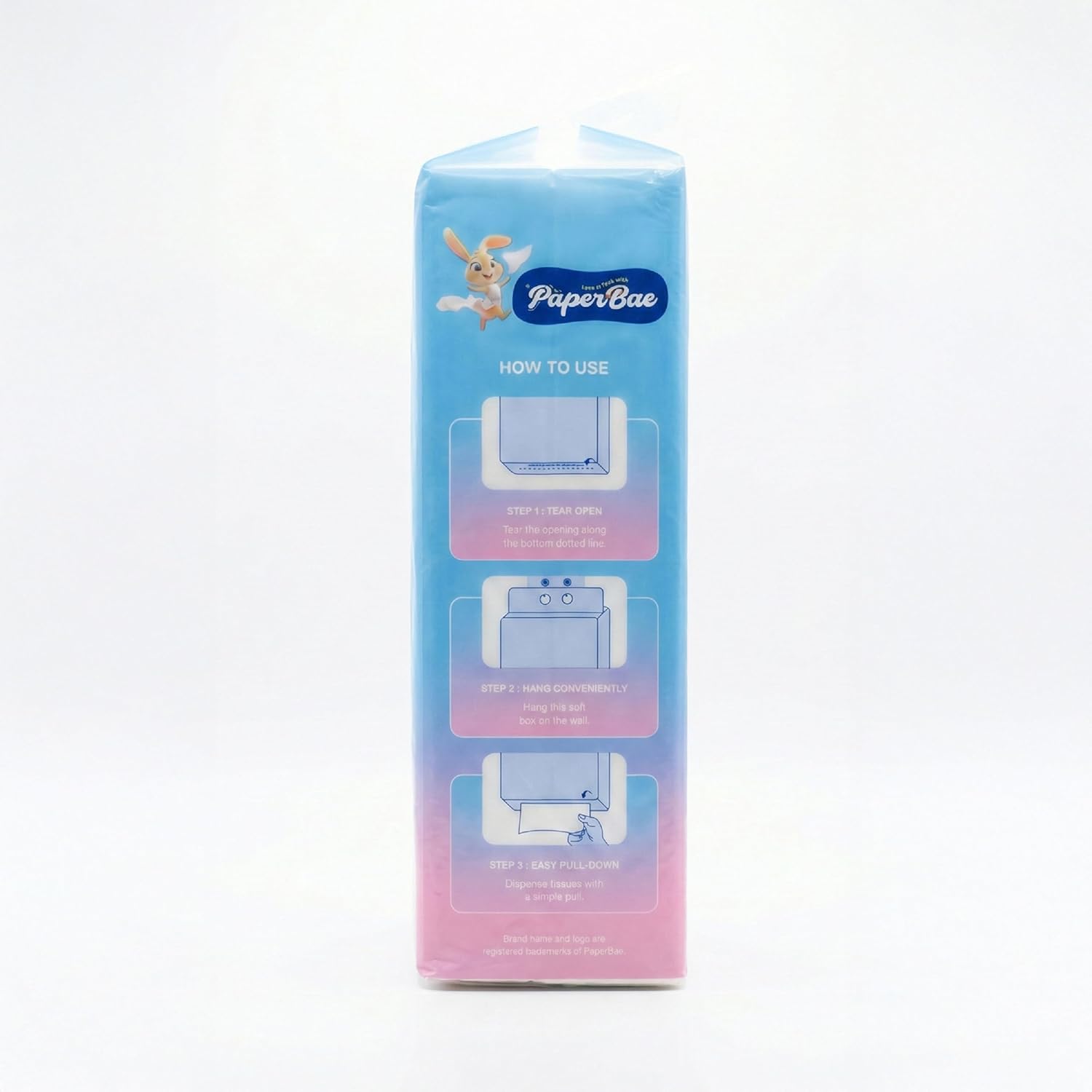 PaperBae Pack of 1 Hanging Multipurpose Tissues | 4 Ply | 300 Pulls